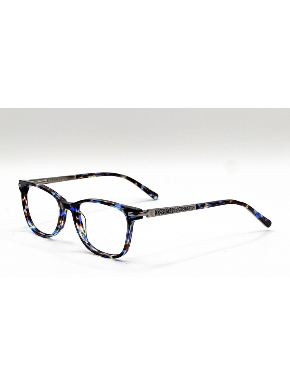 Ann Taylor ATP011 C03 Navy Tortoise Rectangle Authentic Eyeglass Frames 48-16